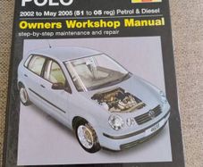 Haynes Volkswagen Polo owners workshop manual hardback FREE STANDARD POSTAGE INCLUDED