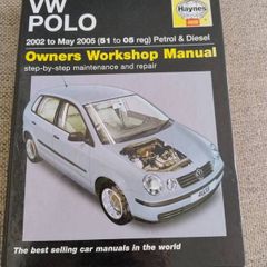 Haynes Volkswagen Polo owners workshop manual hardback FREE STANDARD POSTAGE INCLUDED