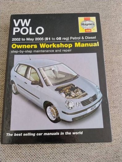 Haynes Volkswagen Polo owners workshop manual hardback FREE STANDARD POSTAGE INCLUDED