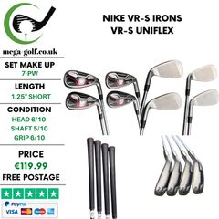 Nike VR-S Irons / 7-Pw / Uniflex