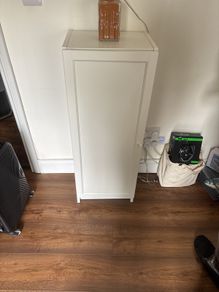 White cabinet