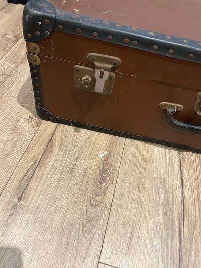 Old style suitcases