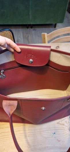 LONGCHAMP  Longchamp Le Pliage City Tote Bag L Plum