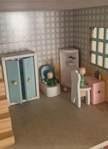 Dolls house & furniture