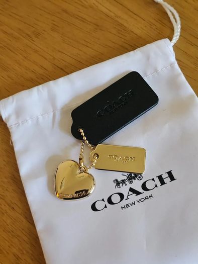 Coach Triple Charm Bag Charm / BRAND NEW