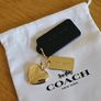 Coach Triple Charm Bag Charm / BRAND NEW Image 4
