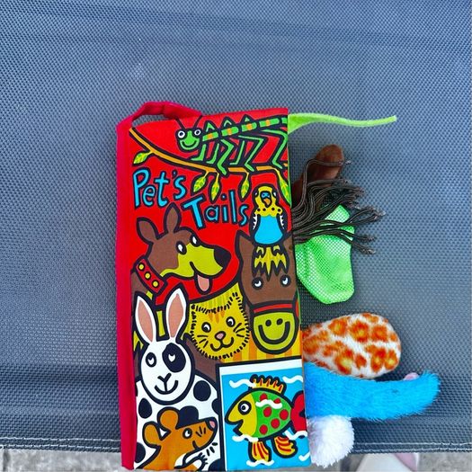 jollybaby soft book Brand New Pet Tail