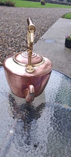 old copper kettle