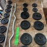 Gym Metal Weights + Bars Bundle Cheap! Image 3
