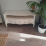 Upcycled antique white TV table Image 2