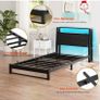 Single Bed with Charging Station and LED Image 8