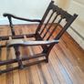 Ercol Windsor Easy Chair Model 445 1970s and footstool Image 7