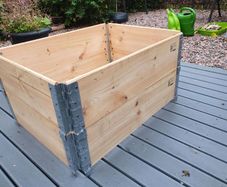 raised bed pallet collar planters