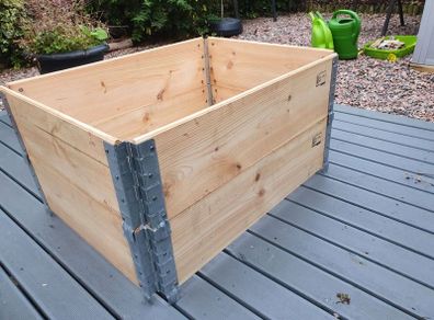 raised bed pallet collar planters