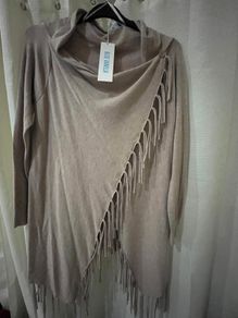 Blue Vanilla Fringe Cardigan
