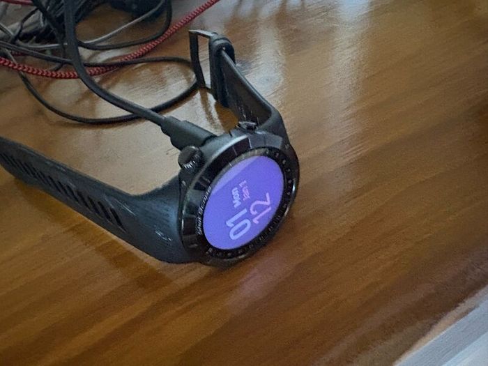 Golf watch with tags and spare tags