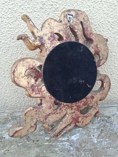 baroque cherub mirror