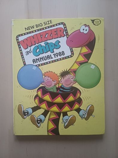 Whizzer and Chips Annuals Collection x 3 (Hardback Comic Books 1988, 1991, 1992)