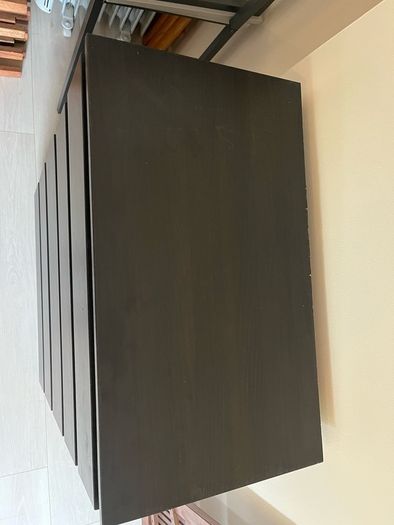 IKEA KULLEN 5-Drawer Chest in the Black-Brown finish