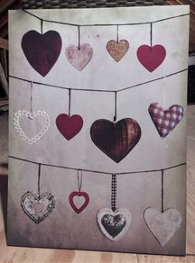 Heart decor Canvas