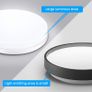 LED Ceiling Lights Bathroom, 24W 2200LM Ceiling Lights, 150W Equivalent, IP54 Waterproof, 5000K Daylight Modern Embedded, for Bathroom Bedroom Kitchen Living Room Hallway Balcony (FREE POSTAGE) Image 4