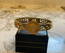 gold versace bracelet