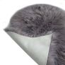 Faux Fur Sheepskin Style Rug (60 x 90 cm) Faux Fleece Chair Cover Seat Pad Soft Fluffy Shaggy Area Rugs For Bedroom Sofa Floor (gray, 60 x 90 cm) Image 4