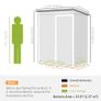 New. Outdoor, yard, patio, garden shed compact design dark grey (Free Delivery) Image 3