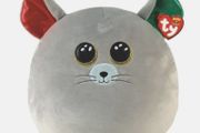 TY CHIPPER Mouse The Squish-A-Boos Collection