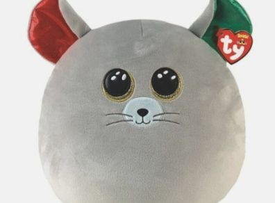 TY CHIPPER Mouse The Squish-A-Boos Collection
