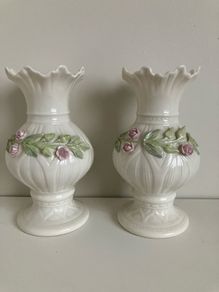 Belleek Vases