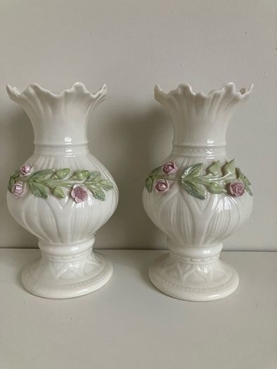 Belleek Vases
