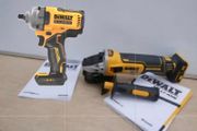 FREE  Gift Included!!! DeWALT 18V XR Cordless Brushless Impact Wrench 1 /2 Inch Drive + DeWALT 18V XR Cordless Brushless Angle Grinder.... 5x 125MM x1.1MM XR Extreme Runtime Inox Ceramic Cutting Discs. Would make a great Xmas present.