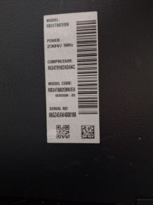 Samsung Fridge Freezer 344l Black