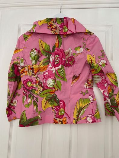 Renato Nucci Paris - Vintage Designer Pink Floral Jacket - Size 40