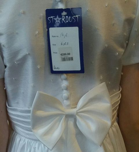Brand new communion dress with tag