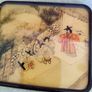 Set of 4 - Formic Collection Coasters Shin Yoon Bok Korean Pictorials Square. Image 7
