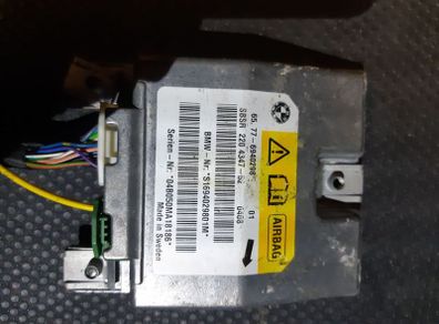 2004-10 Bmw 5 Series E60 E61 Airbag Module Ecu 65 77 6940298