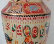 Egyptian vase