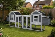 Large Chicken Coop 10 to 12 Birds Ladies Quarters