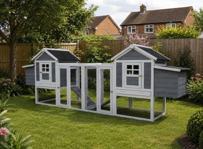 Large Chicken Coop 10 to 12 Birds Ladies Quarters