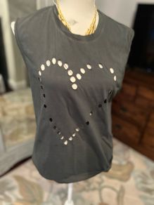 Golden Goose Steel T Shirt in Medium , Fab