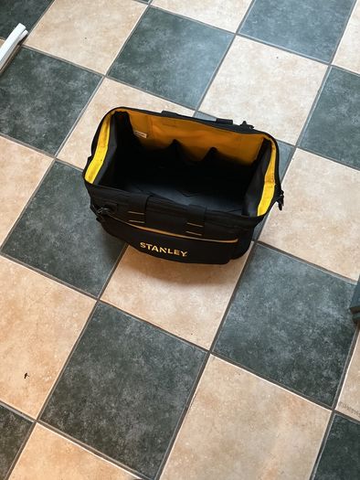 STANLEY Tool Bag with Heavy Duty Plastic Base