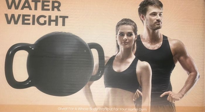 Weights Dumbell Water filled Kettle Bell for Fitness Training for Exercise