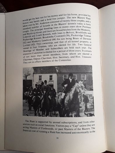 The Galway Blazers memoirs by Edmund Mahony. (Signed)