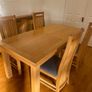 Solid Wooden Extendable Dining Table Image 3