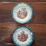 Antique pair of  Limogues ceramic plates Image 3