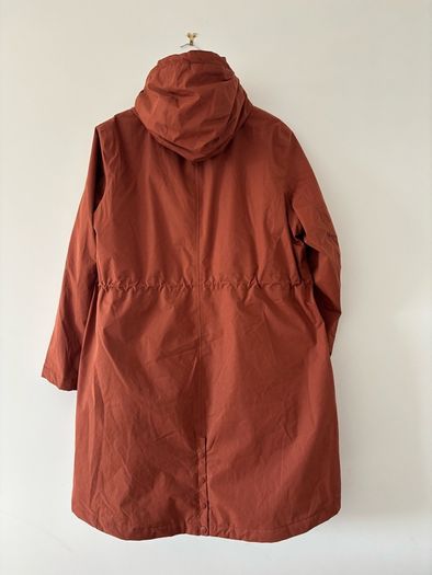Seasalt Cornwall Brown Plant Hunter Cotton Waterproof Coat