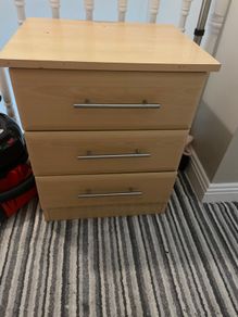 3drawer  Bedside locker