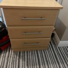 3drawer  Bedside locker